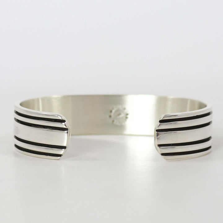Gold on Silver Cuff
