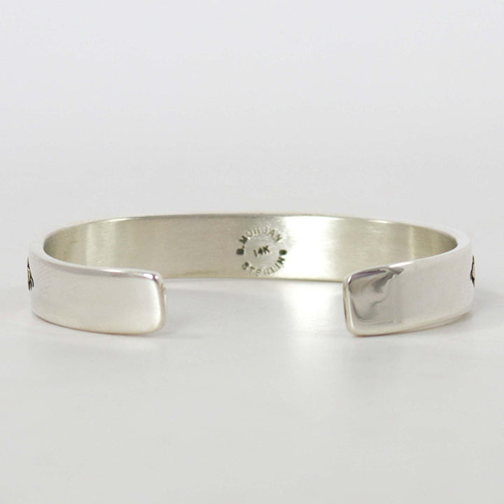 Gold on Silver Cuff