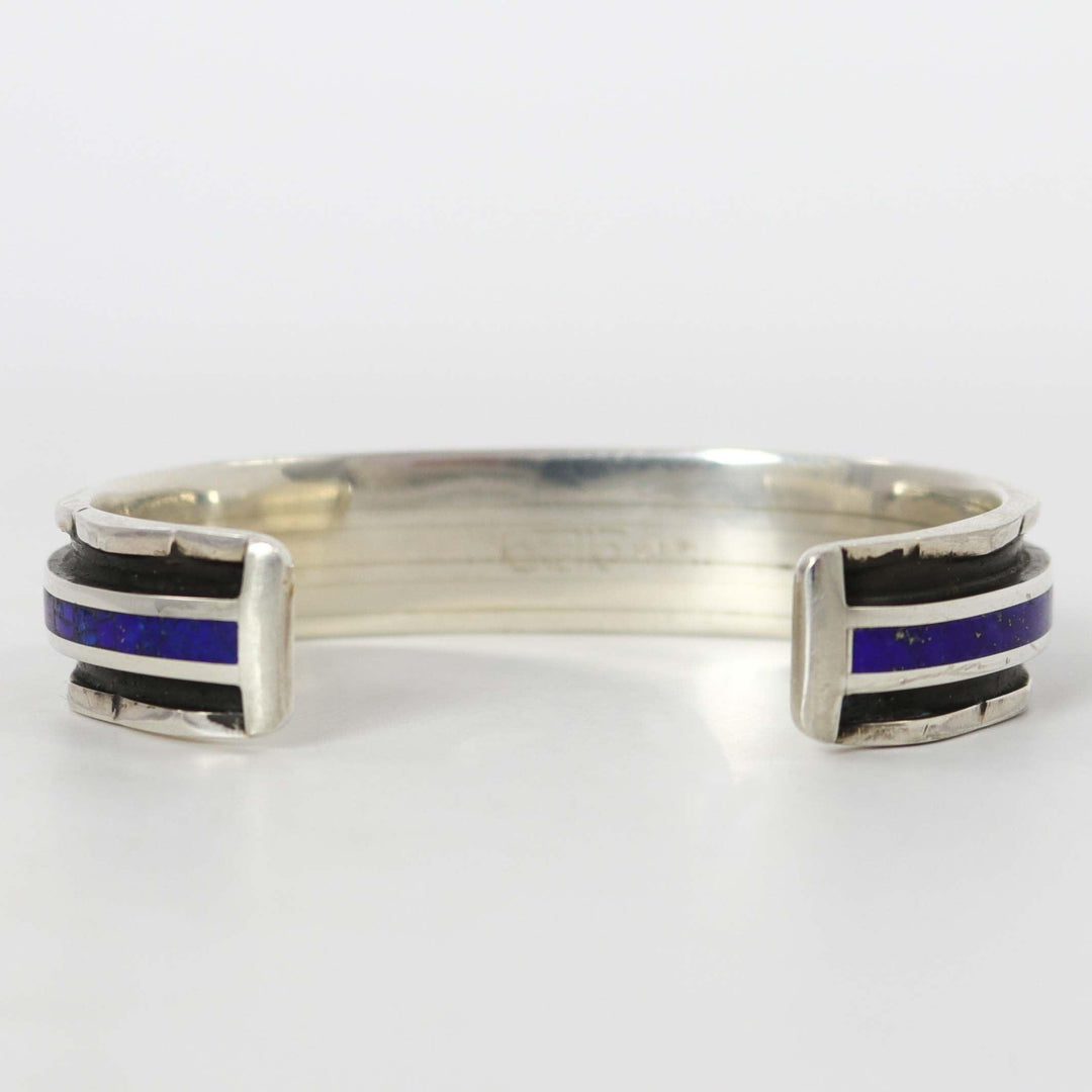 Lapis Inlay Cuff