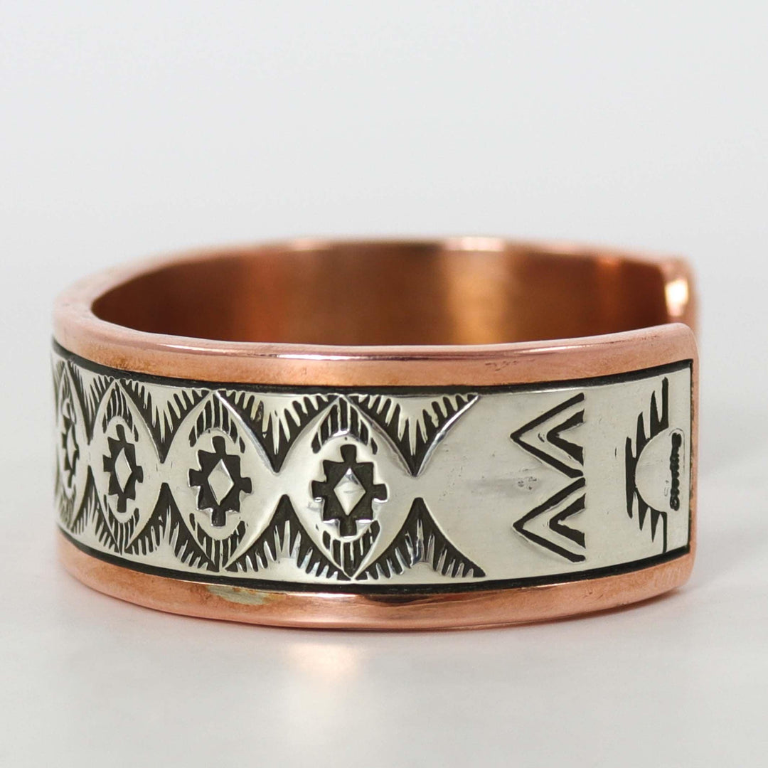 Copper and Silver Cuff