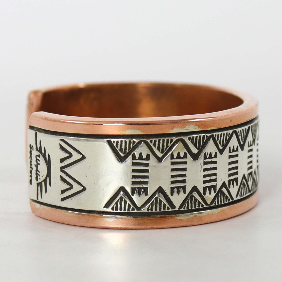 Copper and Silver Cuff
