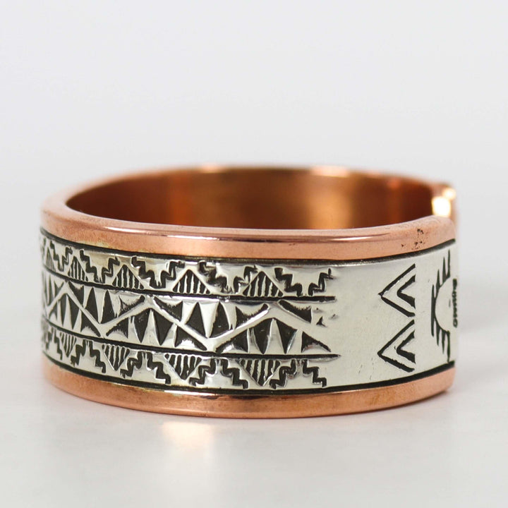 Copper and Silver Cuff