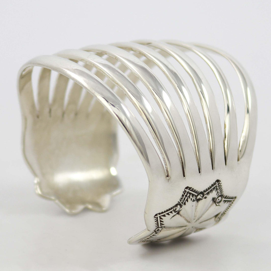 Split Silver Cuff