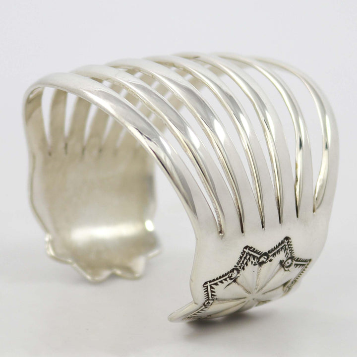 Split Silver Cuff