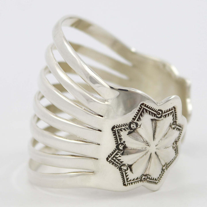 Split Silver Cuff