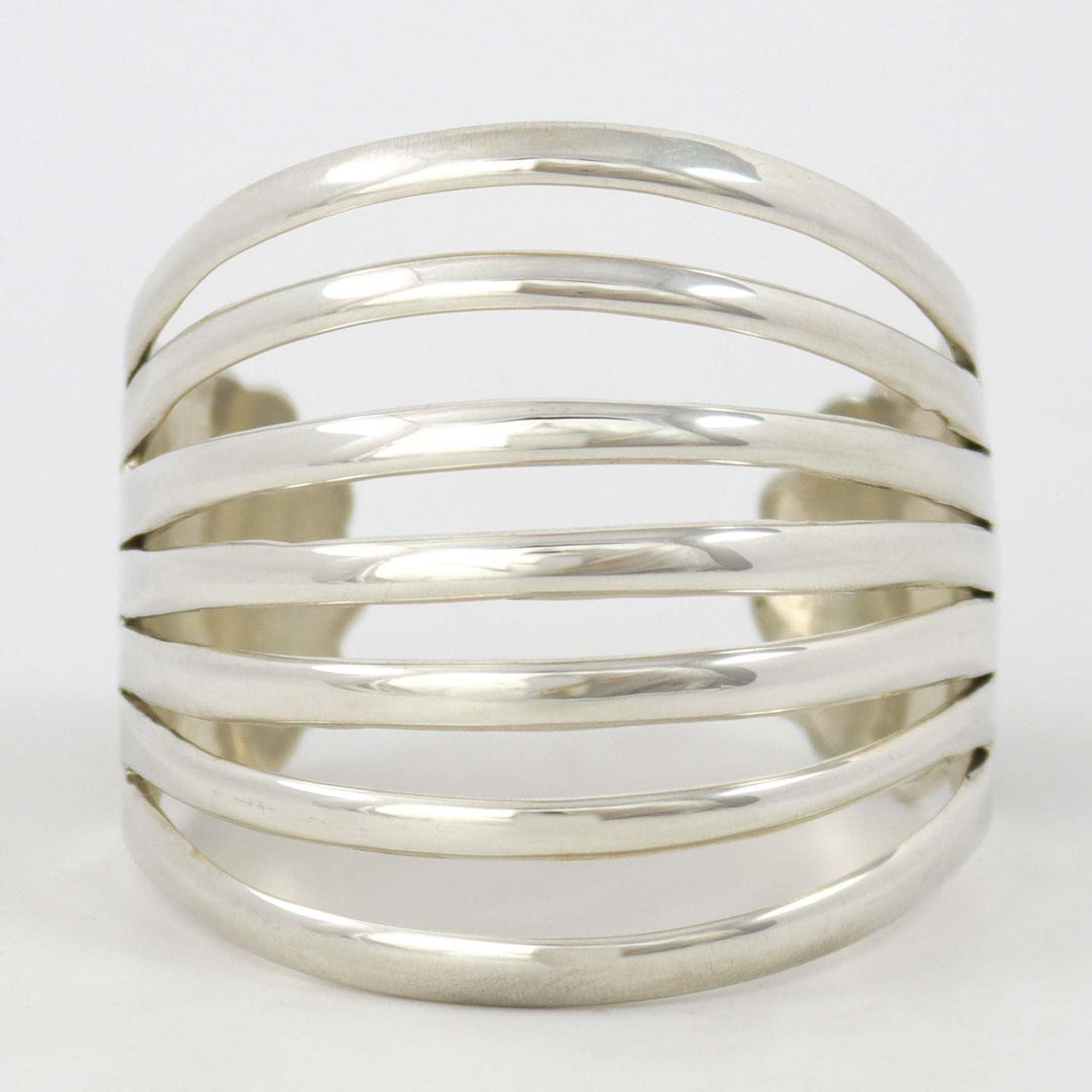 Split Silver Cuff