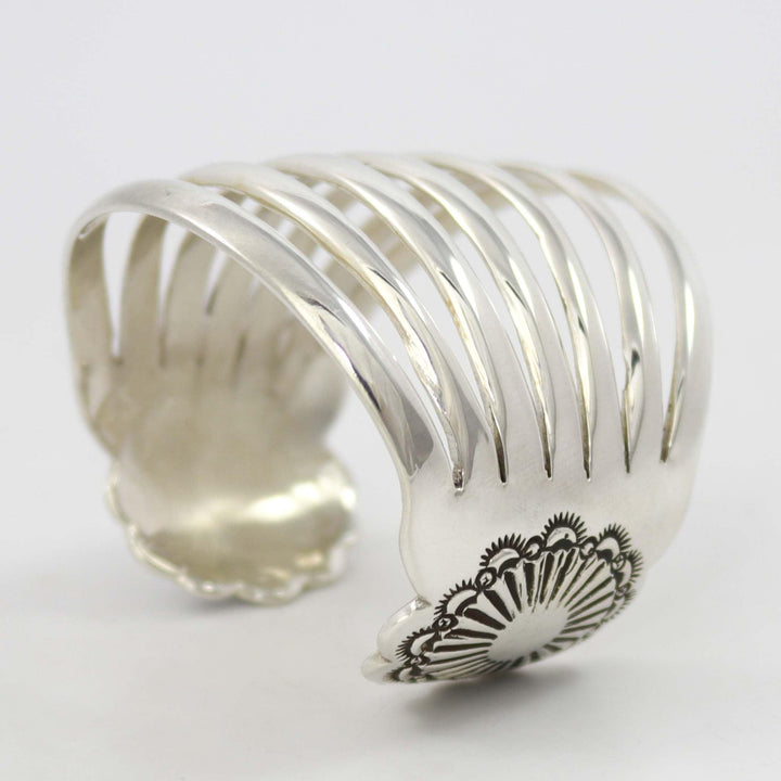 Split Silver Cuff