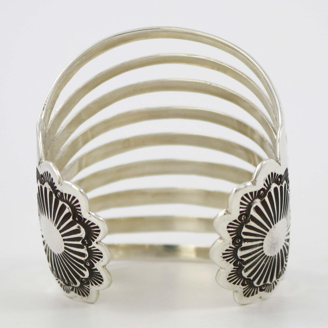 Split Silver Cuff
