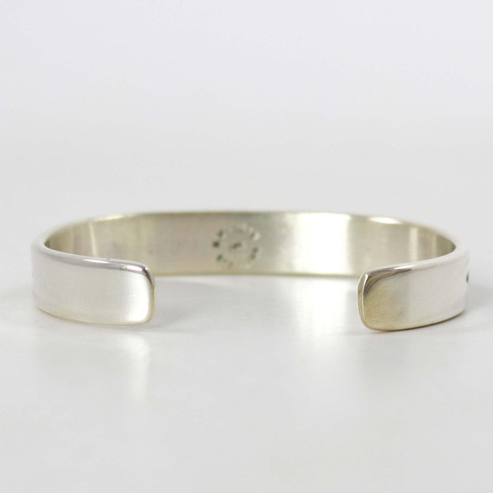 Gold on Silver Cuff