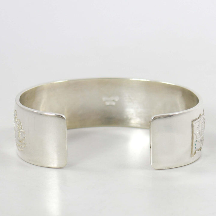 Silver Overlay Cuff