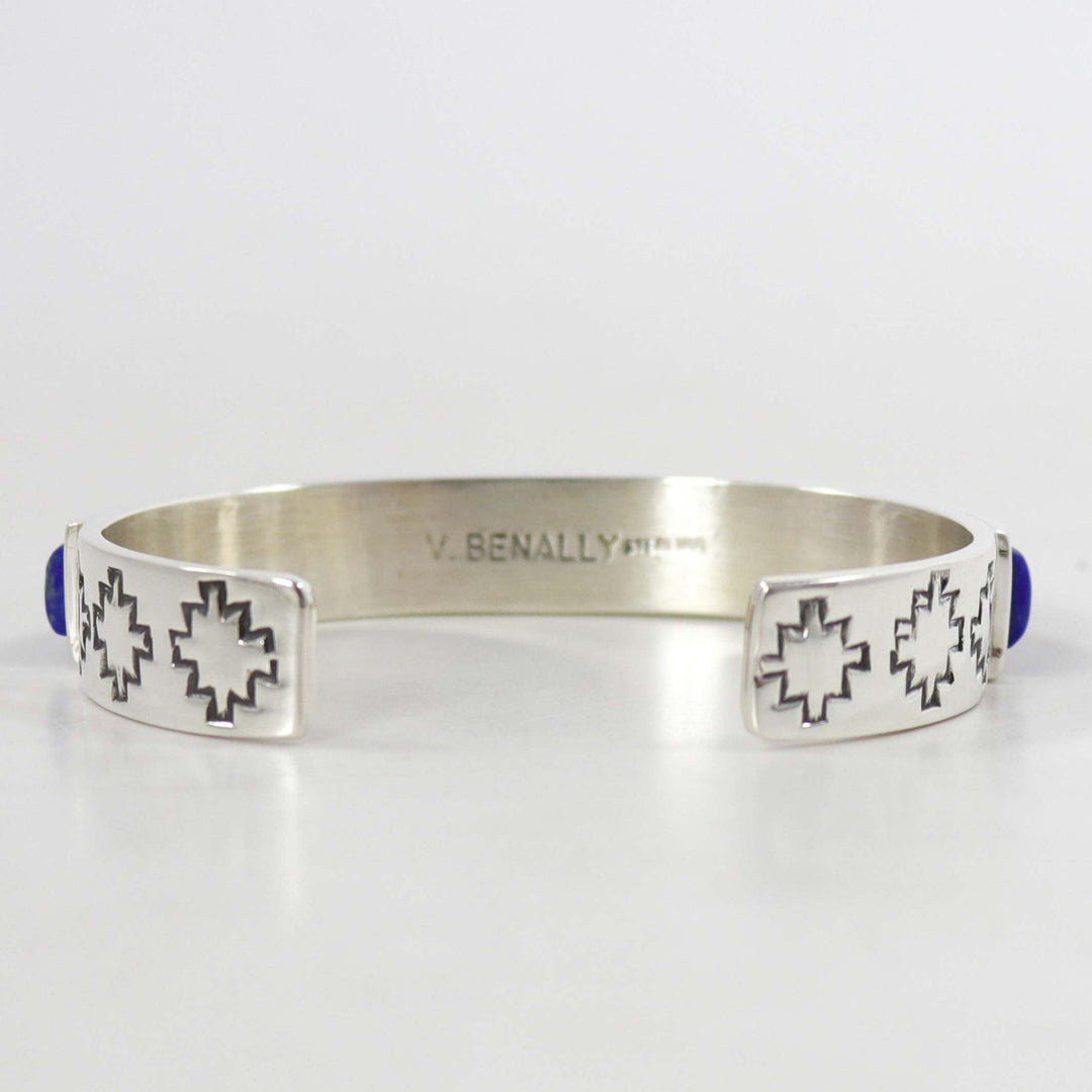 Multi-Stone Inlay Cuff