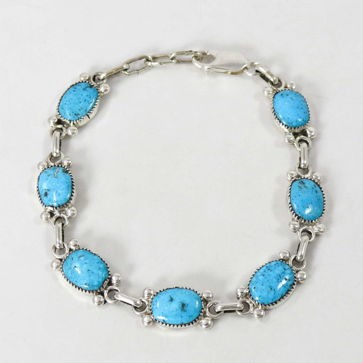 Kingman Turquoise Link Bracelet