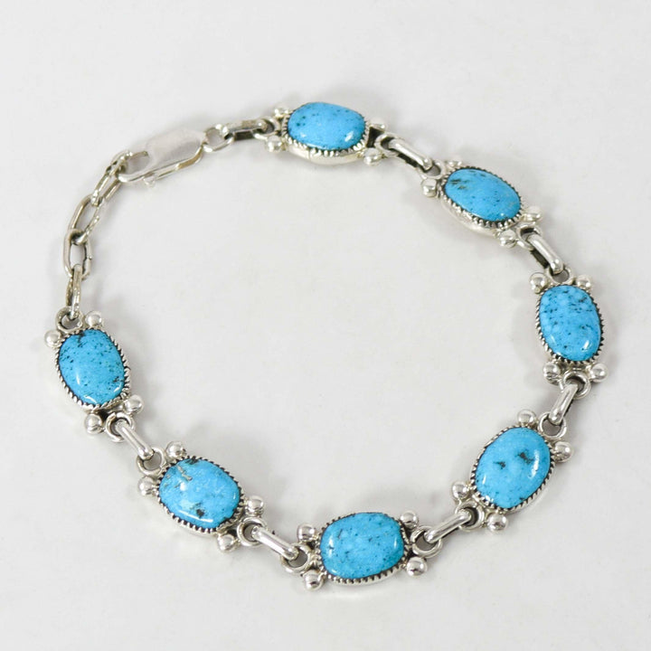 Kingman Turquoise Link Bracelet