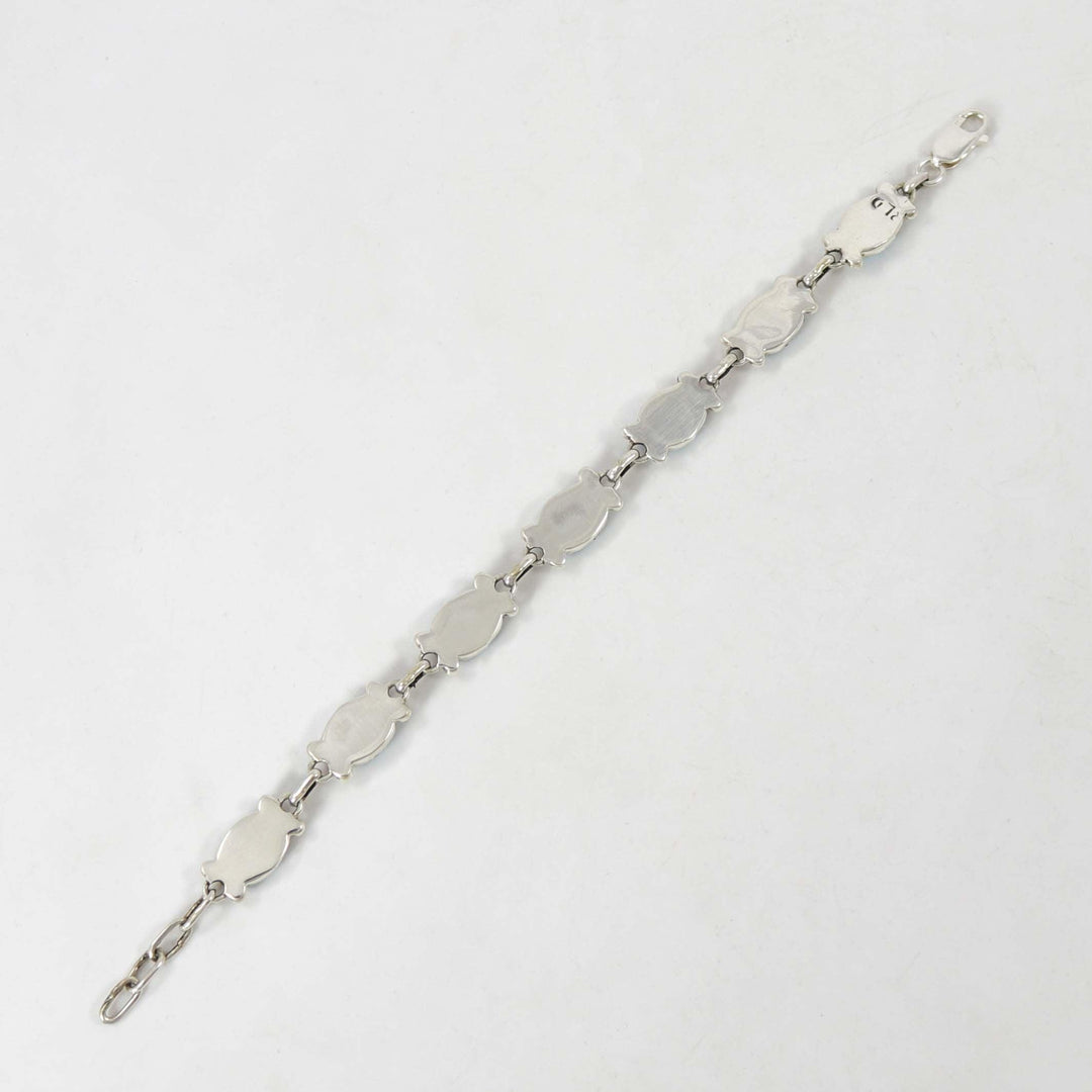 Kingman Turquoise Link Bracelet