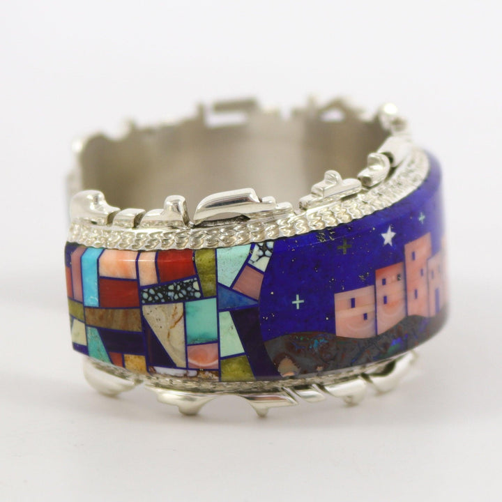 Pueblo Night Scene Cuff
