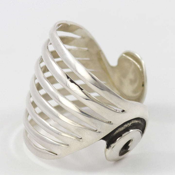 Split Silver Cuff