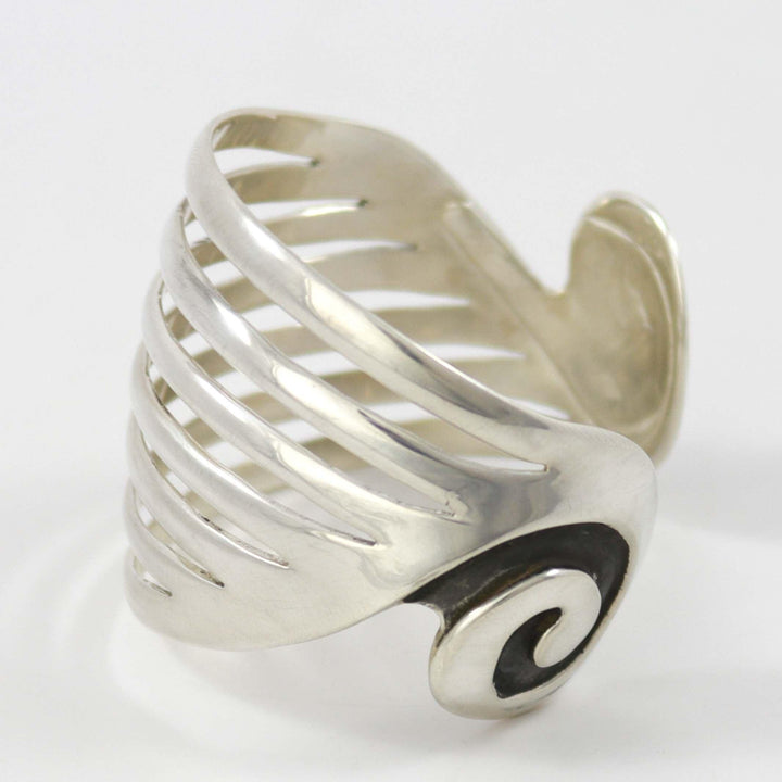 Split Silver Cuff
