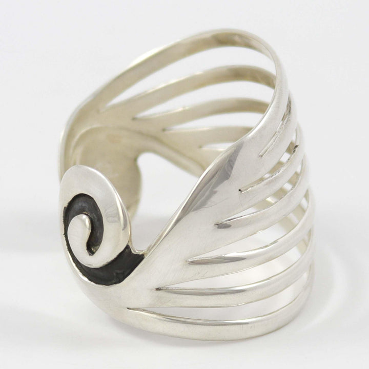 Split Silver Cuff