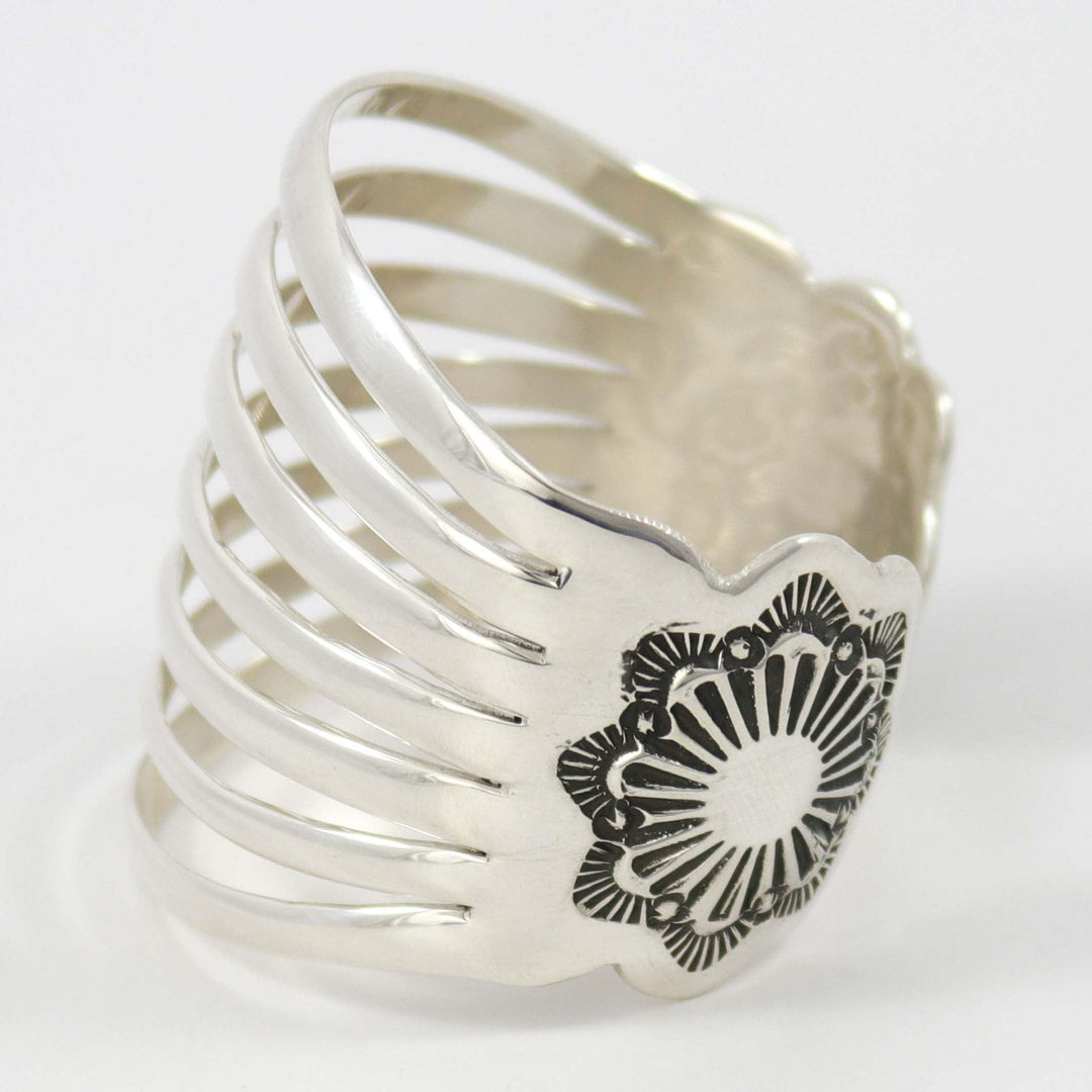 Split Silver Cuff