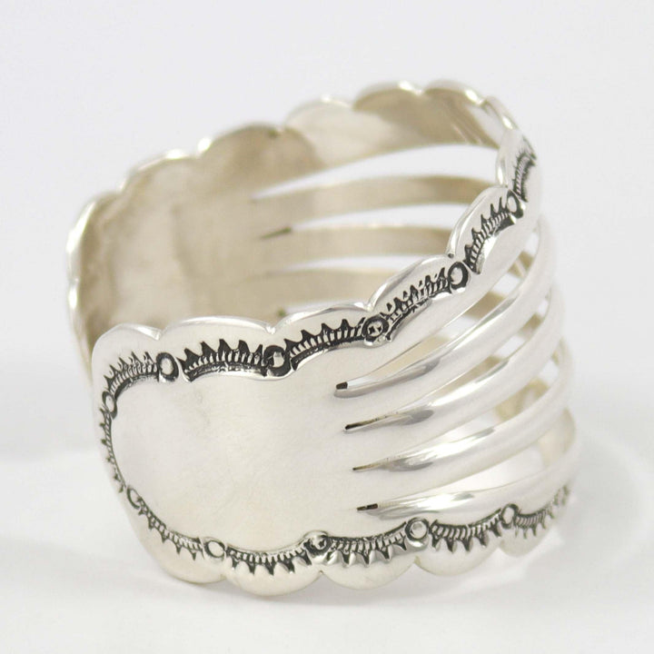 Split Silver Cuff
