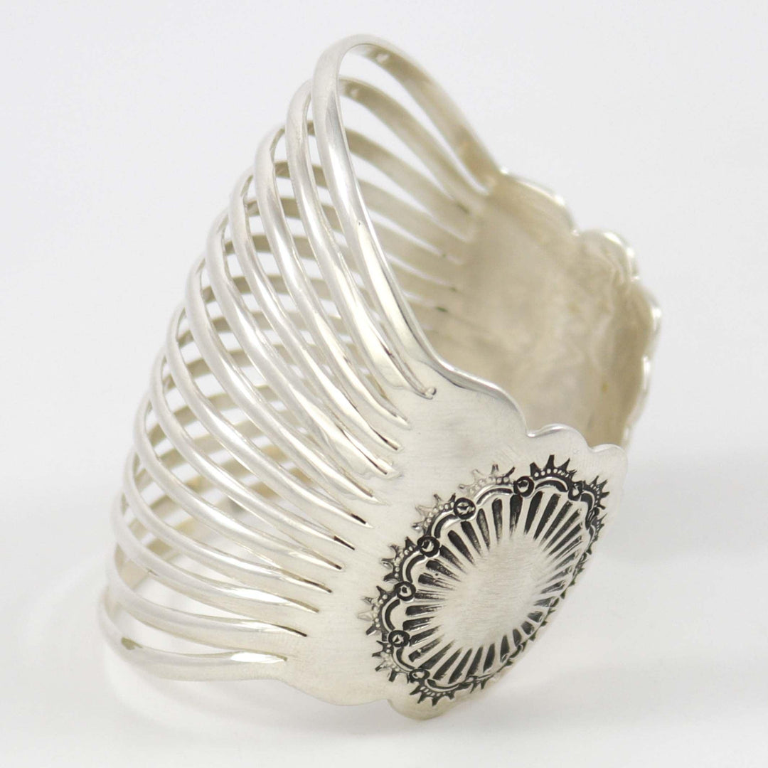 Split Silver Cuff