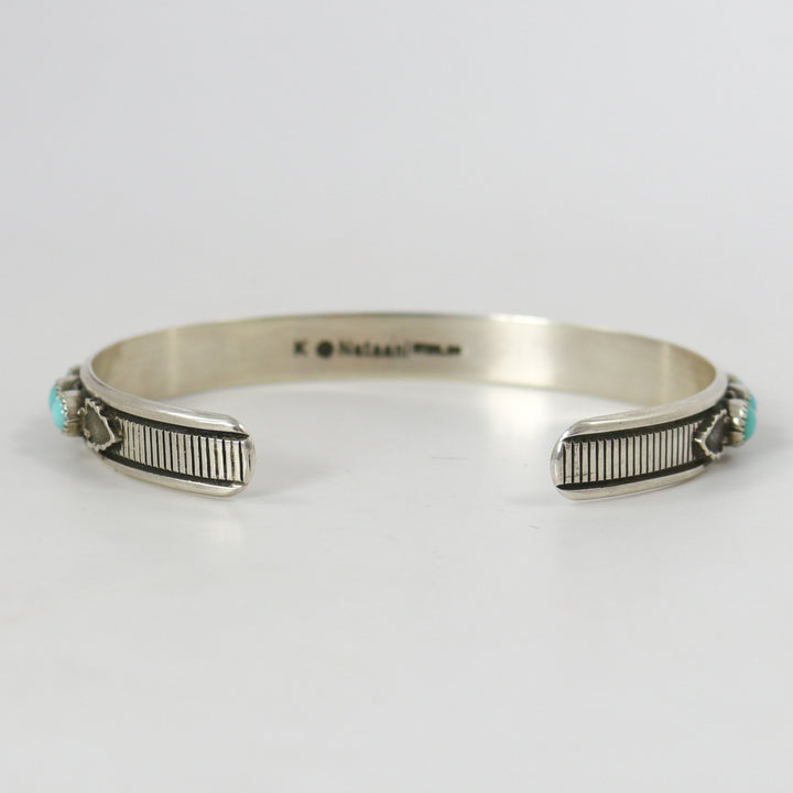 Kingman Turquoise Row Cuff
