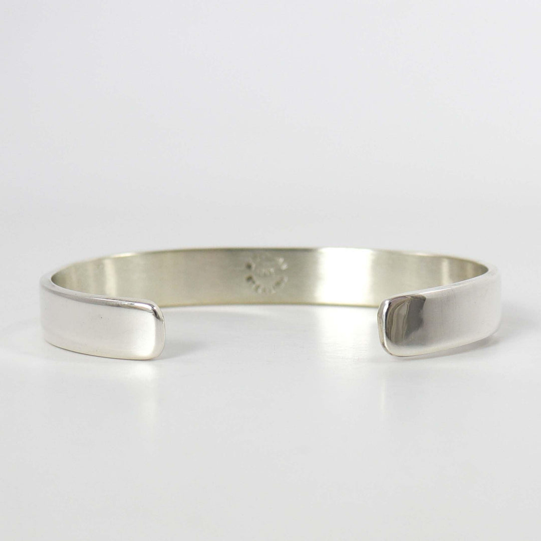 Gold on Silver Cuff