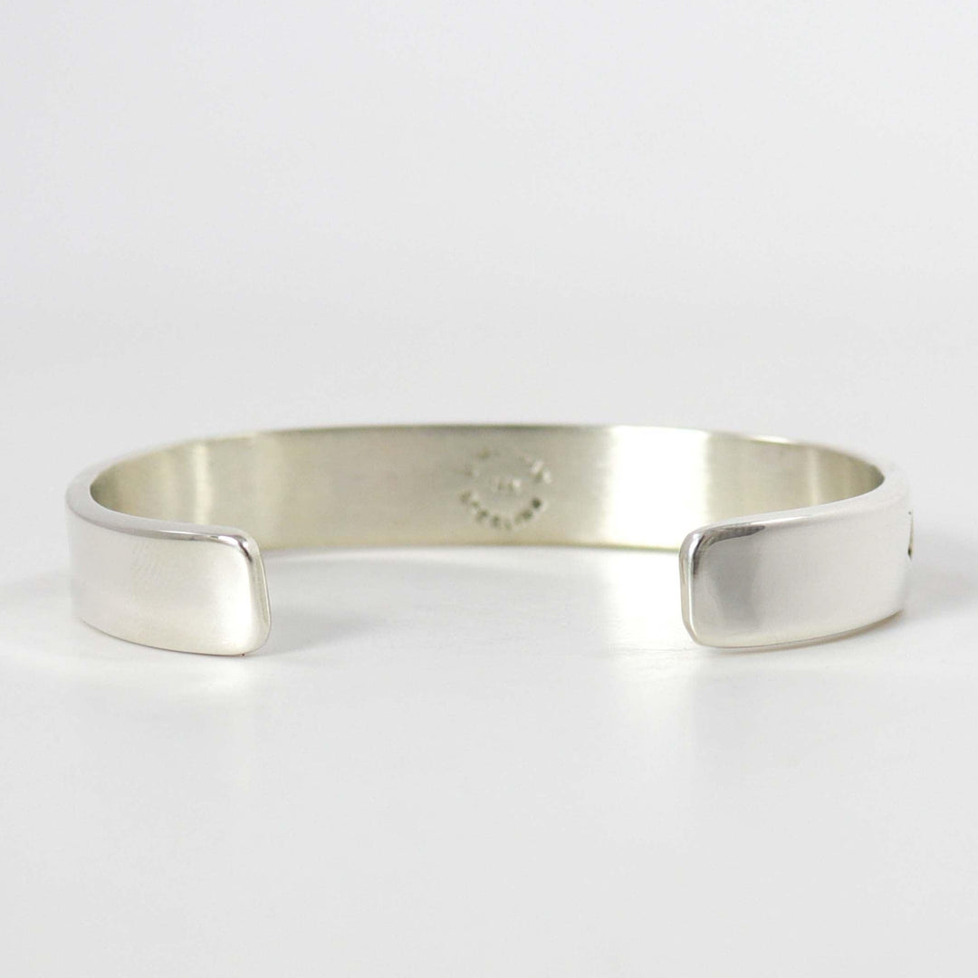 Gold on Silver Cuff