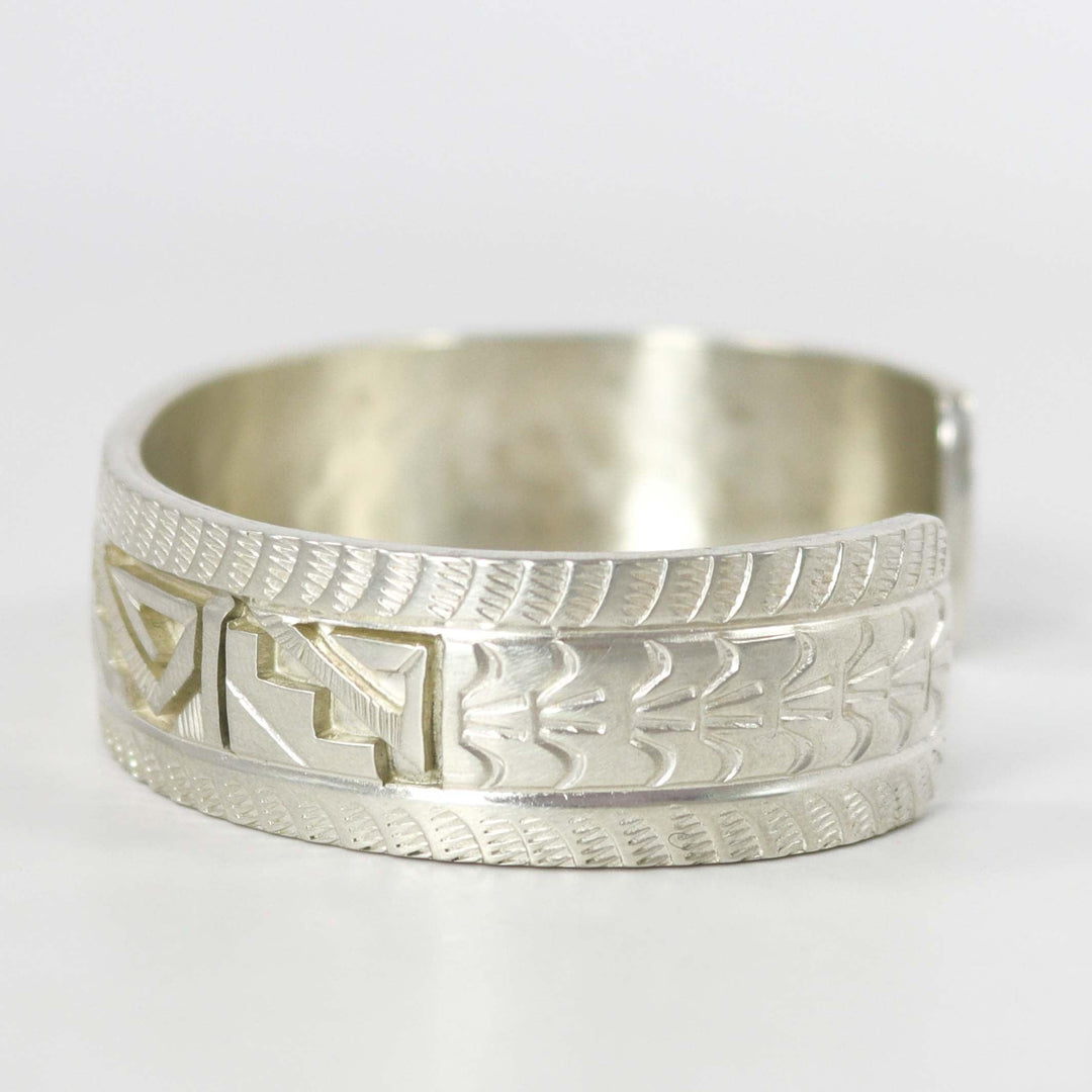 Silver Overlay Cuff