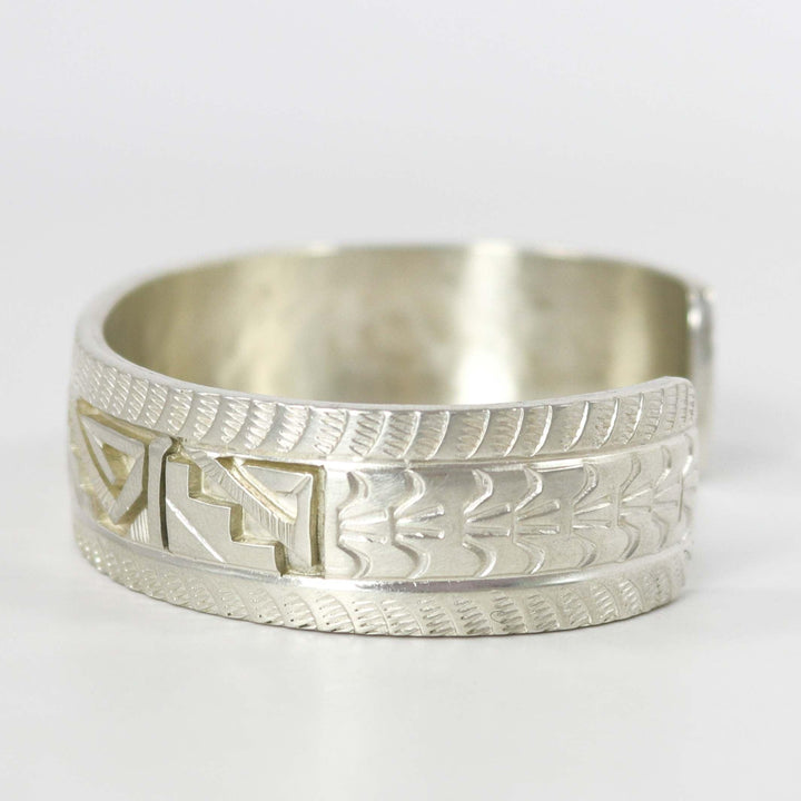 Silver Overlay Cuff