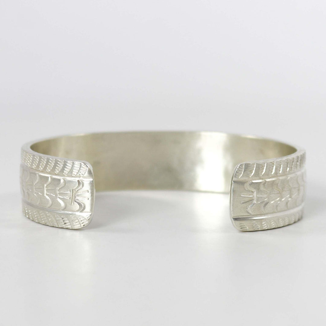 Silver Overlay Cuff