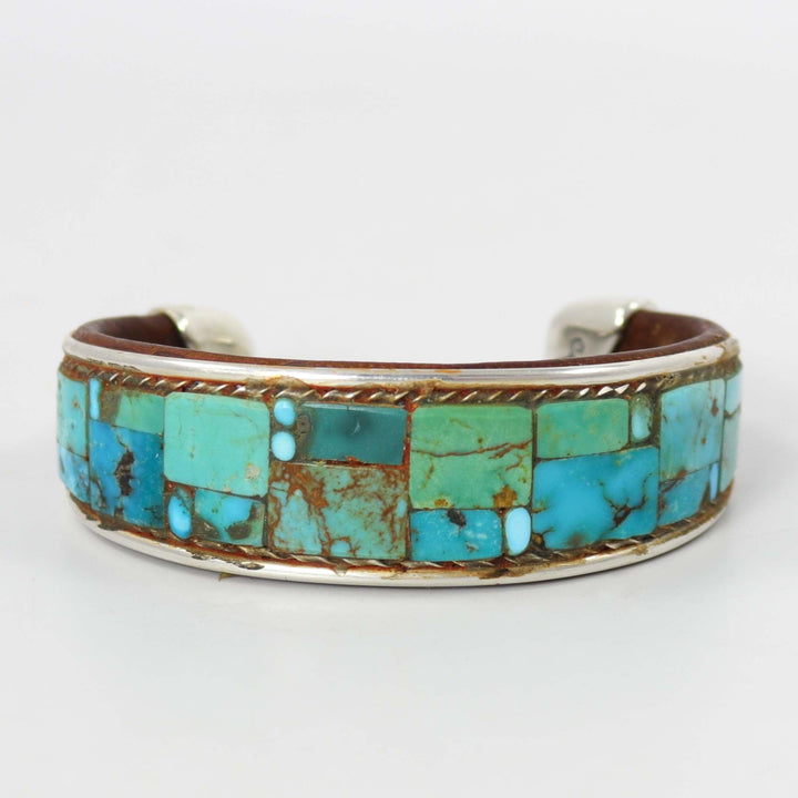 Turquoise Inlay Cuff