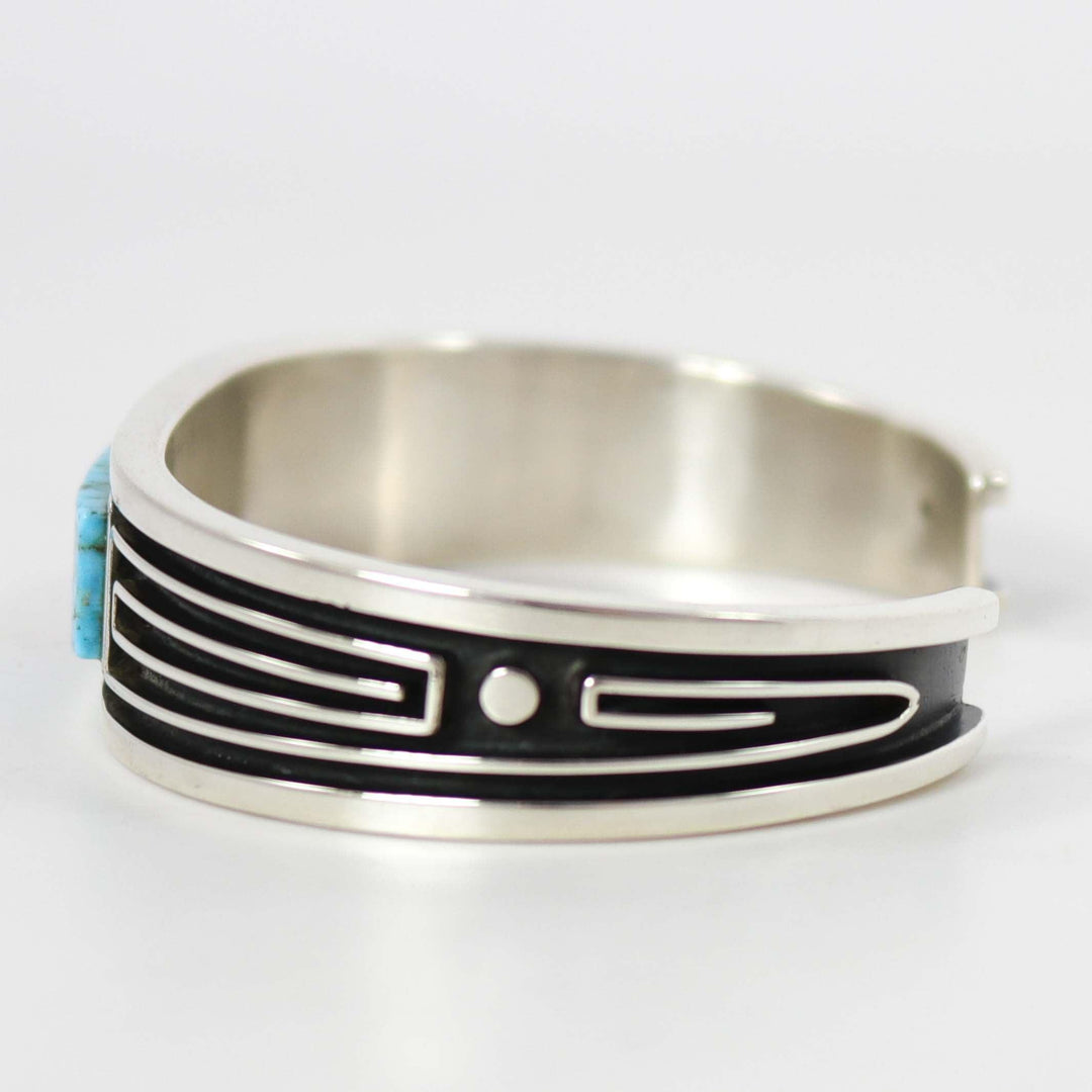Multi-Stone Inlay Cuff