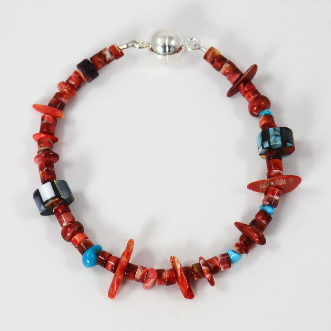 Multi-Stone Bead Bracelet