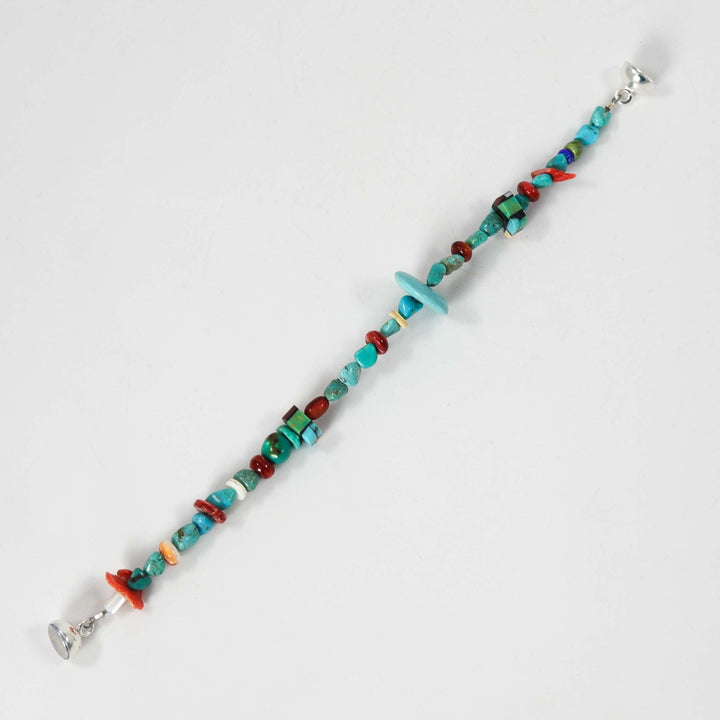 Multi-Stone Bead Bracelet