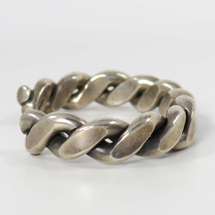 Twisted Silver Cuff