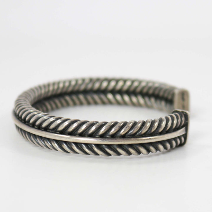 Silver Illusion Cuff