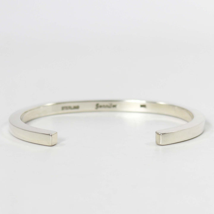 Gold on Silver Cuff
