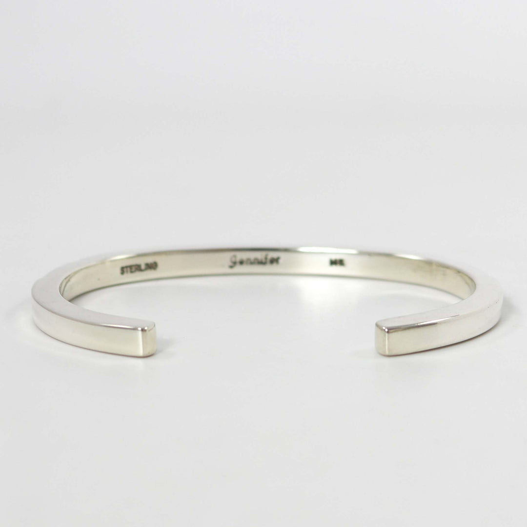 Gold on Silver Cuff