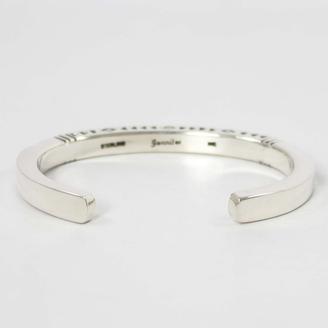 Gold on Silver Cuff