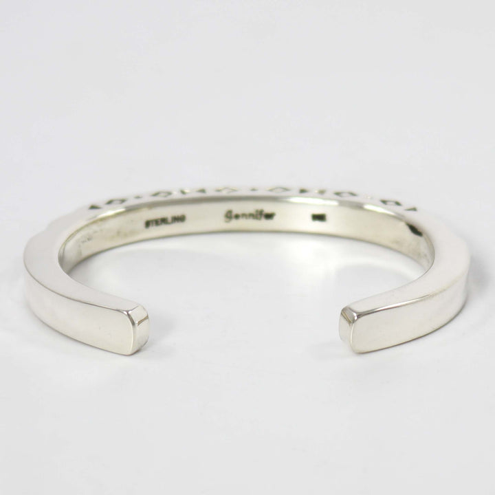 Gold on Silver Cuff