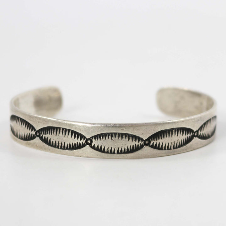 1960s Stamped Silver Cuff