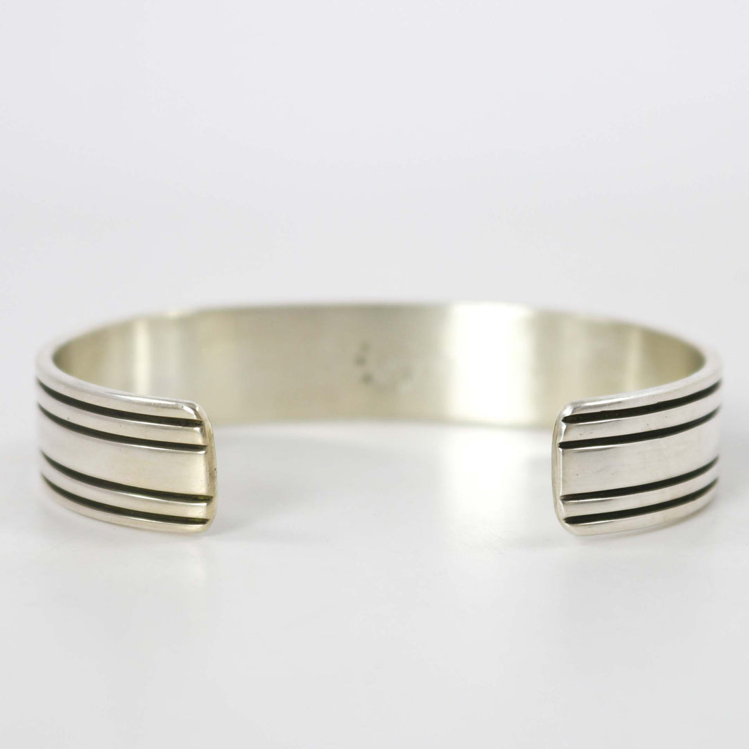 Gold on Silver Cuff