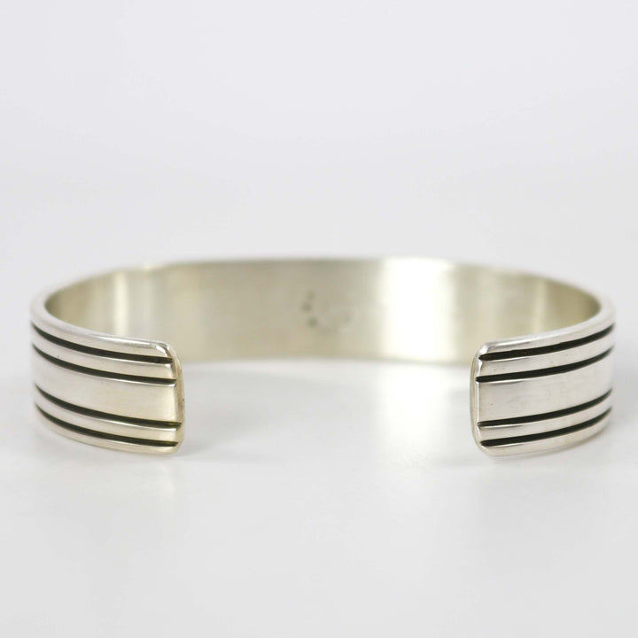 Gold on Silver Cuff