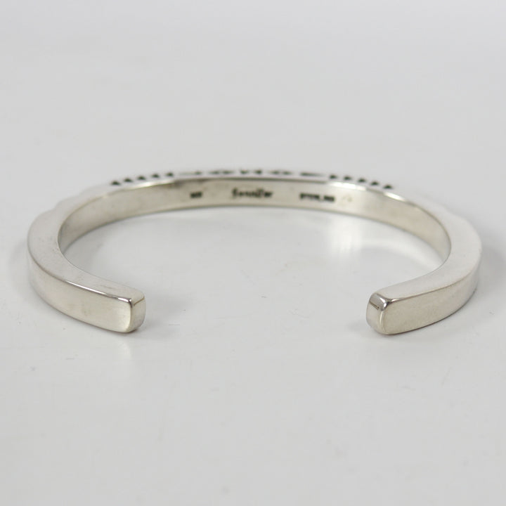 Gold on Silver Cuff