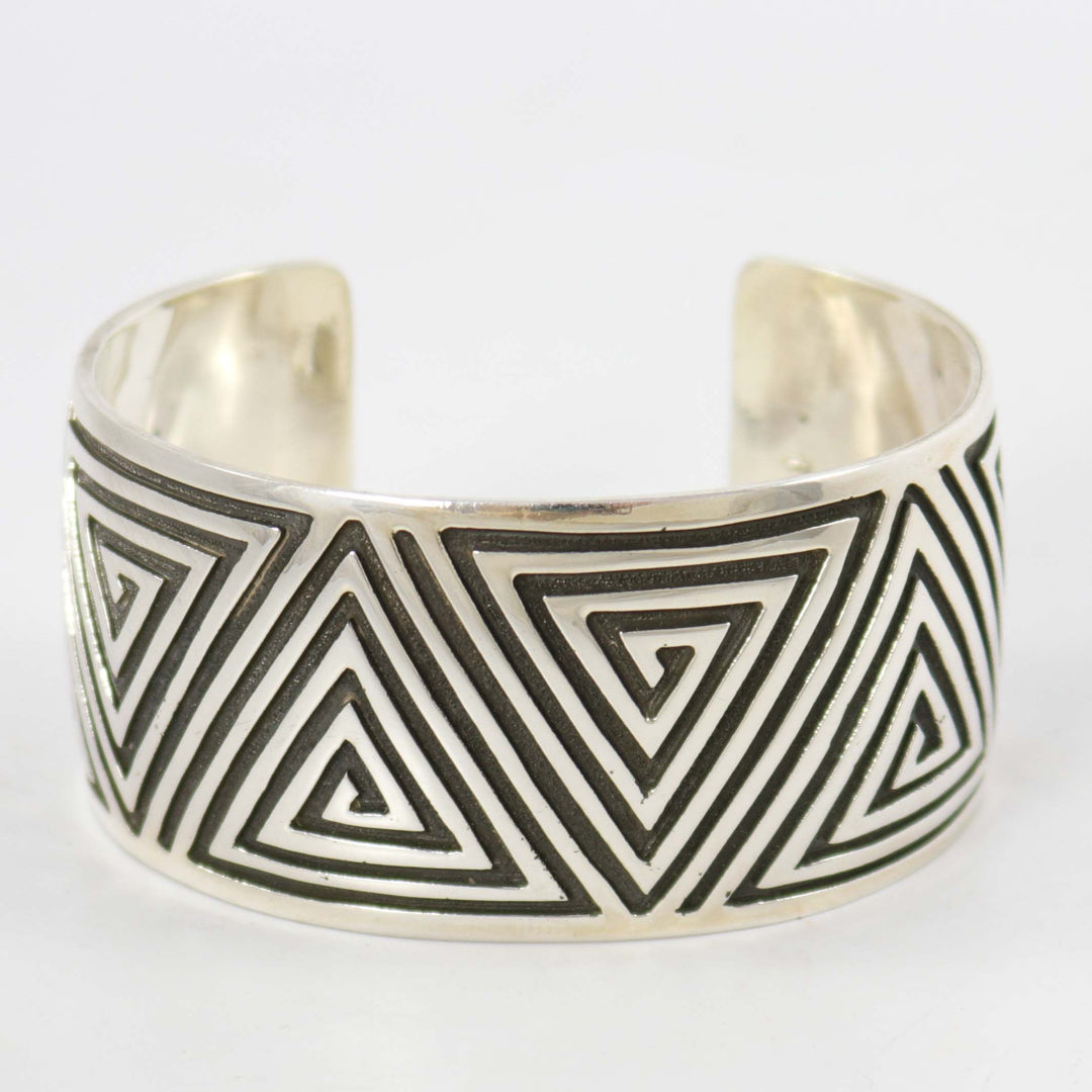 Silver Overlay Cuff
