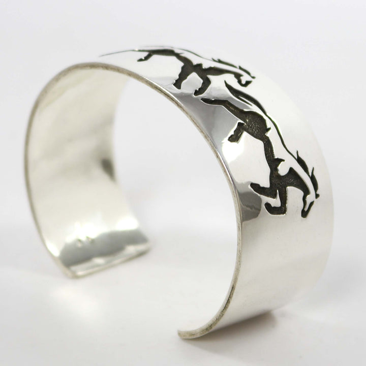 Silver Horse Cuff
