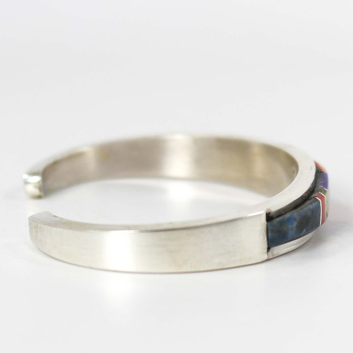Multi-Stone Inlay Cuff