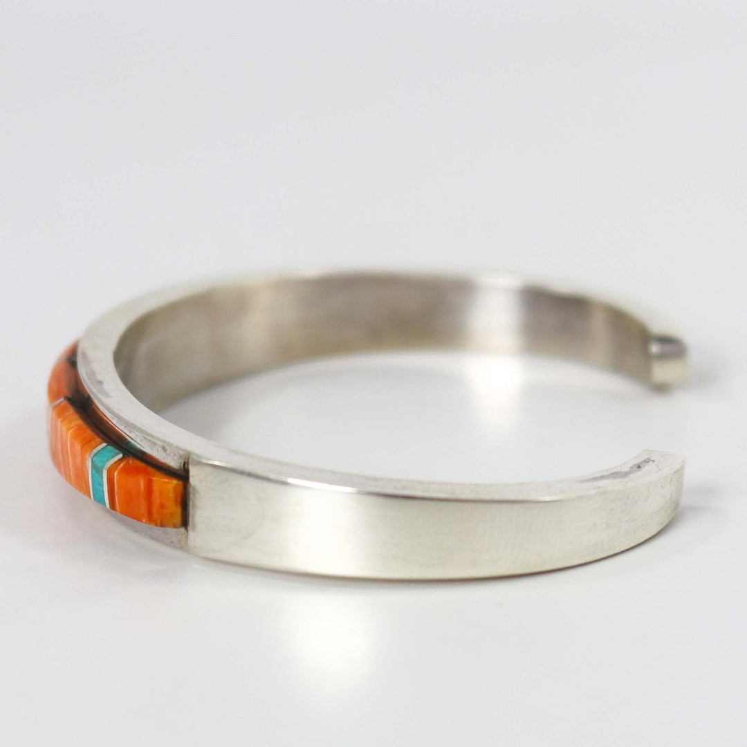 Multi-Stone Inlay Cuff