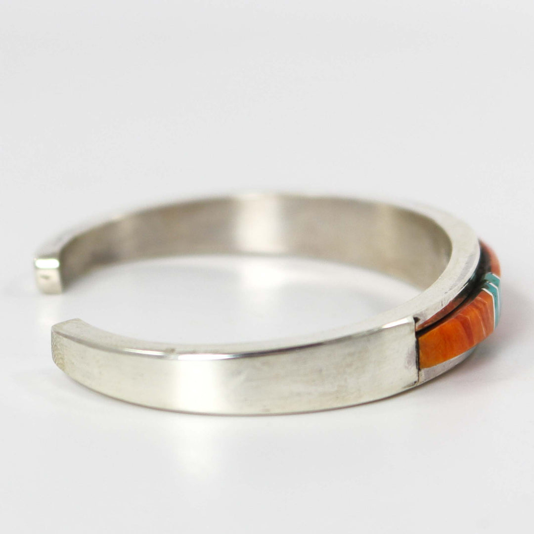 Multi-Stone Inlay Cuff